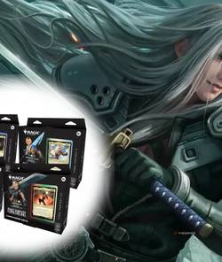 mtg final fantasy commander decks on sephiroth card art.